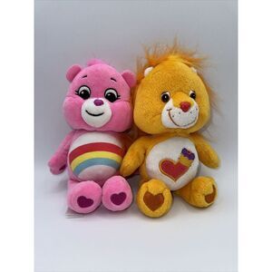 Care Bears‎ Plush Stuffed Toy Doll Lion Yellow Vintage And Magical Bear 9 "
